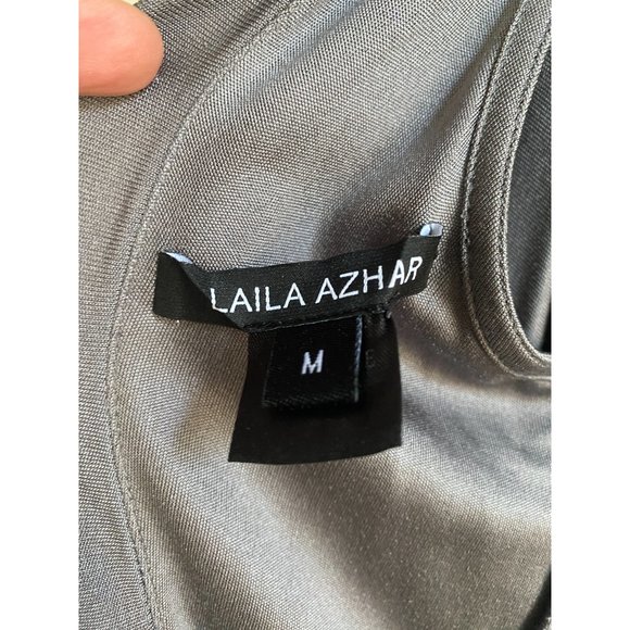 Laila Azhar Cocktail Dress, Slate Sheen, M women - Picture 3 of 3